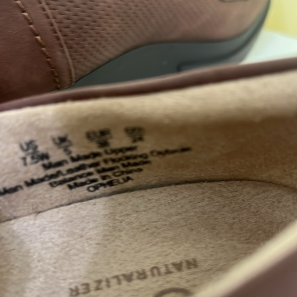 Naturalizer SOUL OPHELIA LUG SOLE LOAFER Brown 7.5 W - Picture 7 of 7